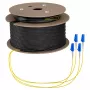 EFB trunkkabel U-DQ(ZN)BH OS2 4E (1x4) LC-LC 130m Dca LSZH G657A1