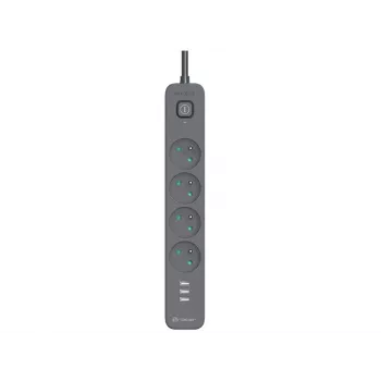 Tracer 47685 Power Line+ 5m (4 stopcontacten + 3x USB A)