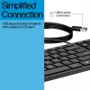 HP Wired Desktop 320K toetsenbord, full-size (100%), bedraad, USB, zwart