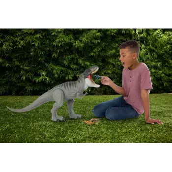 Jurassic World Rebirth Super Colossal Tyrannosaurus Rex actiefiguur, T-Rex dinosaurus filmspeelgoed