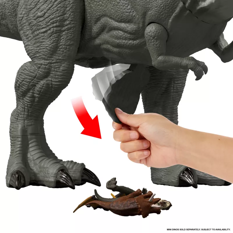 Jurassic World Rebirth Super Colossal Tyrannosaurus Rex actiefiguur, T-Rex dinosaurus filmspeelgoed