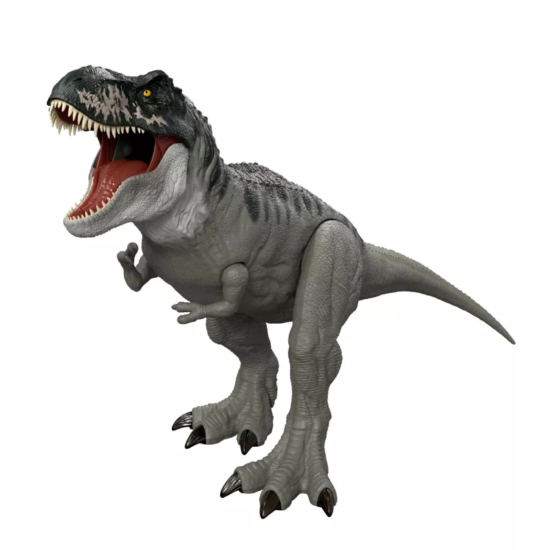 Jurassic World Rebirth Super Colossal Tyrannosaurus Rex actiefiguur, T-Rex dinosaurus filmspeelgoed