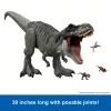 Jurassic World Rebirth Super Colossal Tyrannosaurus Rex actiefiguur, T-Rex dinosaurus filmspeelgoed