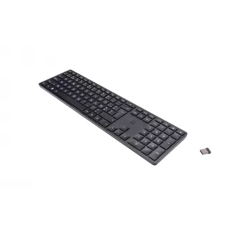 HP 450 programmeerbaar draadloos toetsenbord RF draadloos + USB AZERTY Belgisch zwart