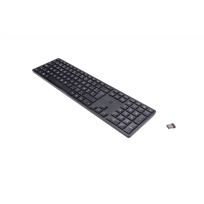 HP 450 programmeerbaar draadloos toetsenbord RF draadloos + USB AZERTY Belgisch zwart