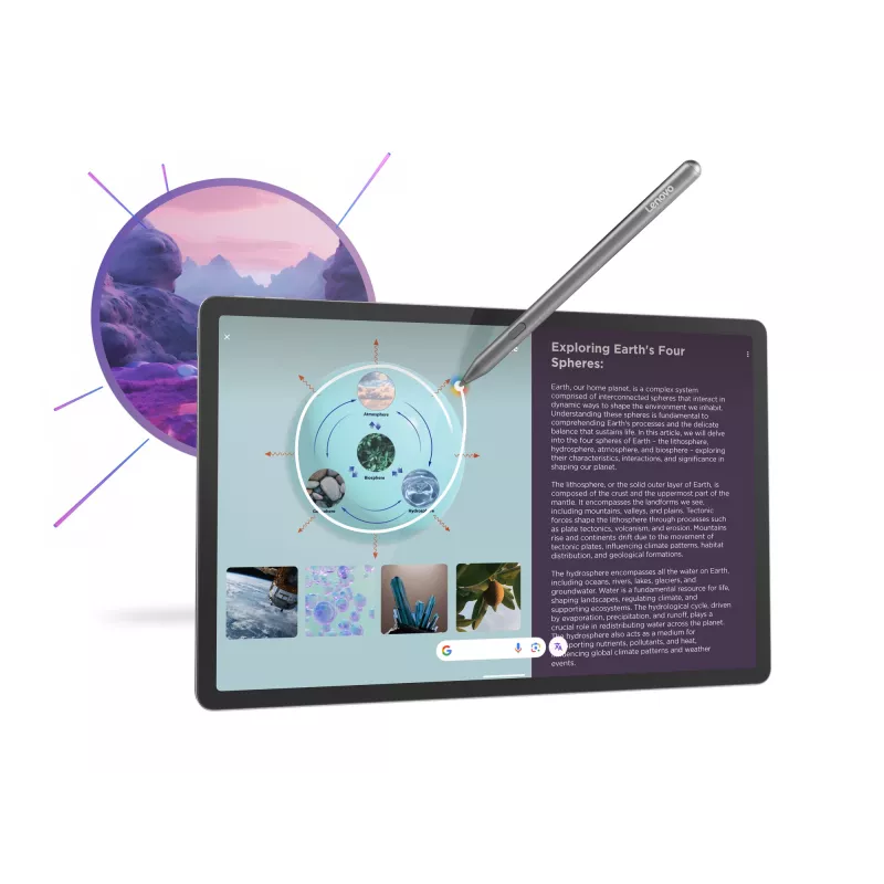 Lenovo Idea Tab Pro Mediatek 256 GB 32,3 cm (12,7 inch) 8 GB Wi-Fi 6E (802.11ax) Android 14 grijs