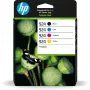 HP 924 originele inktcartridge CMYK 4-pack, standaardcapaciteit, zwart, cyaan, magenta, geel, 4 st., 500 pagina's, 400 pagina's, verpakking van 1 stuk