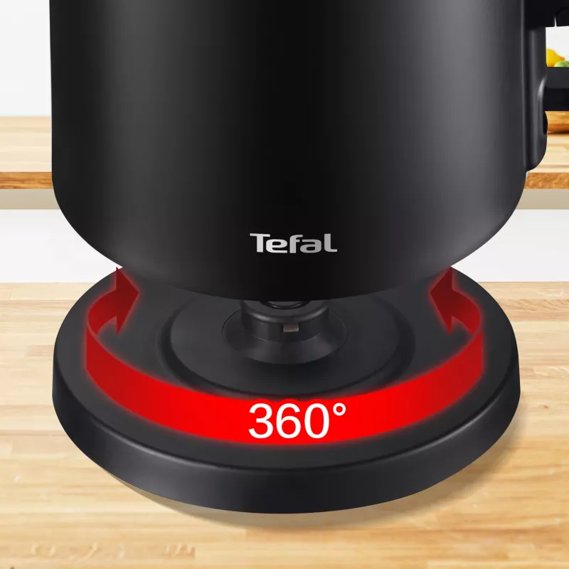 Tefal Thermo Protect KO1408E0 elektrische waterkoker 1,5 l 1500 W zwart