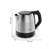 Tefal Subito Mini KO5S2DE0 waterkoker 1 l 2400 W zwart, roestvrij staal