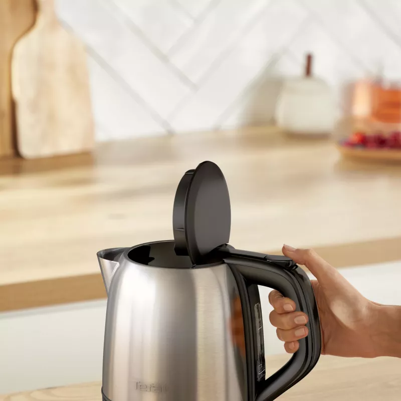 Tefal Subito Mini KO5S2DE0 waterkoker 1 l 2400 W zwart, roestvrij staal