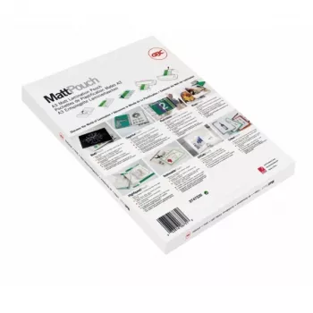 GBC lamineerfolie A4 mat 100 micron, mat, A4, 216 mm, 0,2 mm, 303 mm, 100 stuks