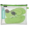 Leitz Travel Pouch waterafstotend WOW Large, unisex, accessoiretas, Large, rits, waterafstotend, groen