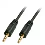 Lindy 20m Premium audio 3,5mm jackkabel, 3,5mm, stekker, 3,5mm, stekker, 20 m, zwart