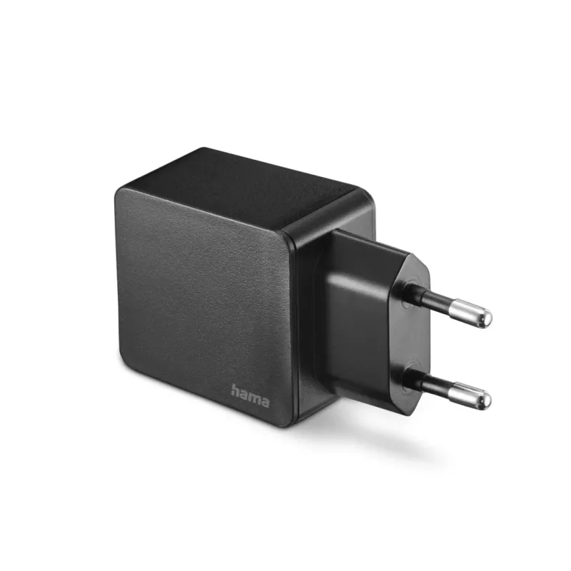 Hama 00086401 mobiele oplader MP3, navigator, draagbare spelcomputer, powerbank, smartphone, tablet zwart AC binnen