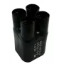 3M SKE 4F/1+2, krimpkous, zwart, 10 cm, 3.5 cm, 1 stuks, 120 °C
