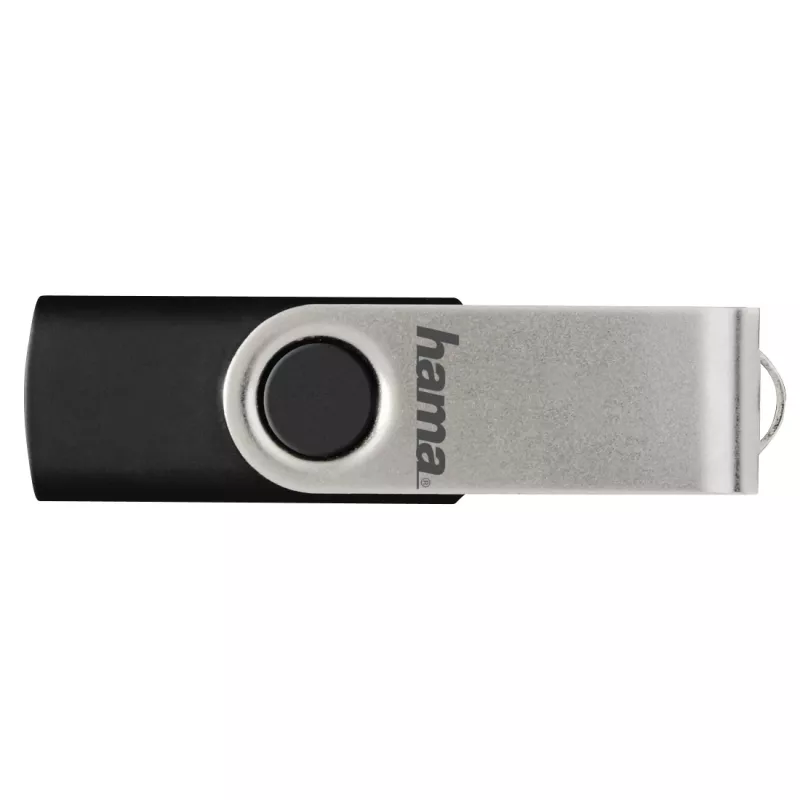 Hama 00181059 USB-stick 8 GB USB Type-A 2.0 zwart, zilver