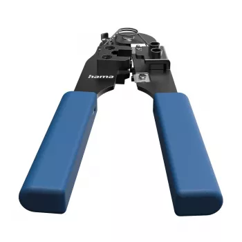 Hama 00200794 kabelcrimper crimpgereedschap zwart, blauw