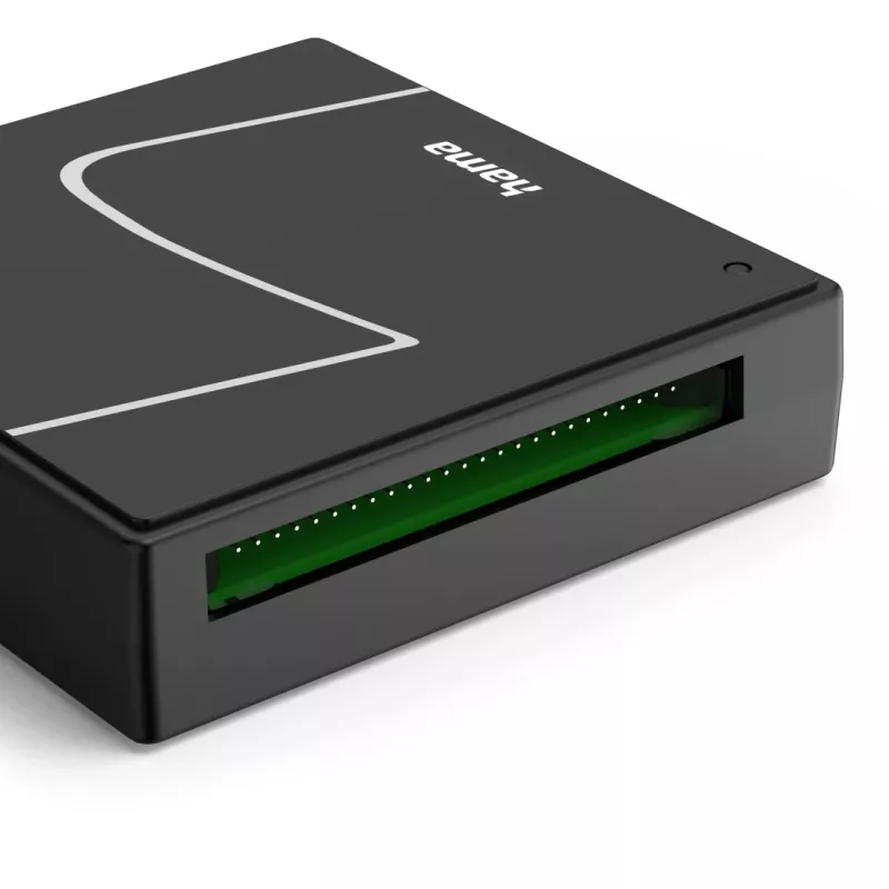 Hama 00200148 kaartlezer USB 3.2 Gen 1 (3.1 Gen 1) Type-A/Type-C zwart