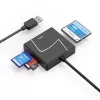 Hama 00200148 kaartlezer USB 3.2 Gen 1 (3.1 Gen 1) Type-A/Type-C zwart
