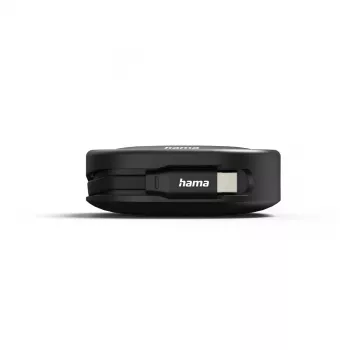 Hama 00201830 USB-kabel USB 2.0 1 m USB C 0,48 Gbit/s zwart
