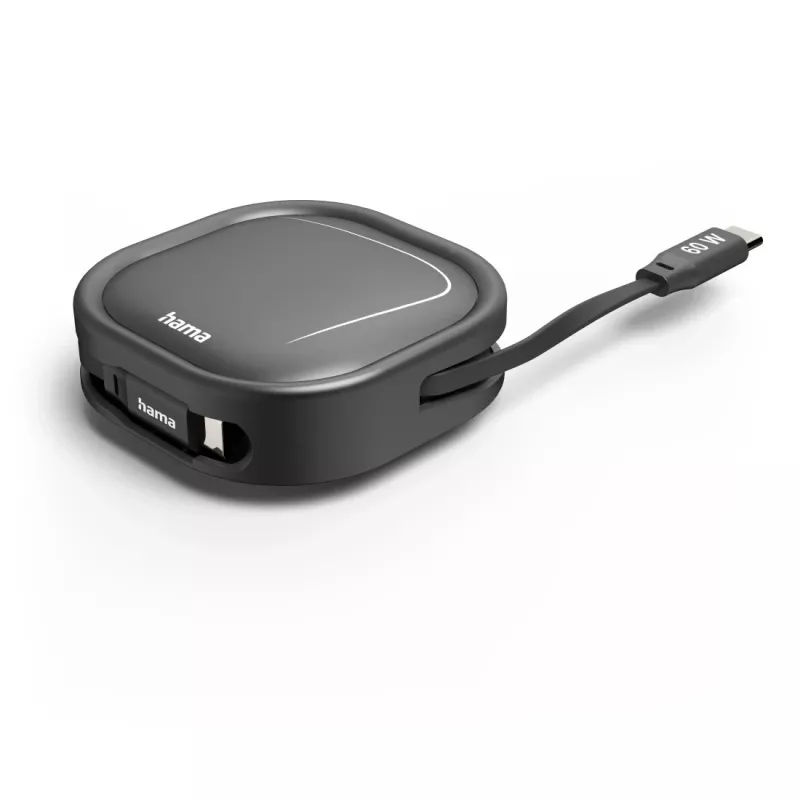 Hama 00201830 USB-kabel USB 2.0 1 m USB C 0,48 Gbit/s zwart