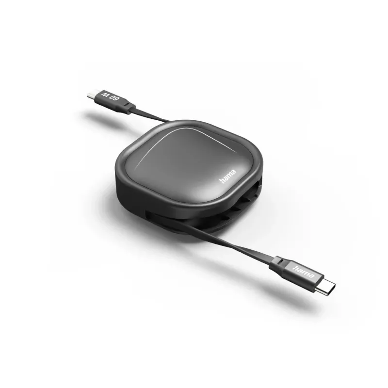 Hama 00201830 USB-kabel USB 2.0 1 m USB C 0,48 Gbit/s zwart