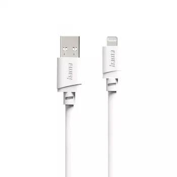 Hama 00201801 Lightning-kabel 2 m wit