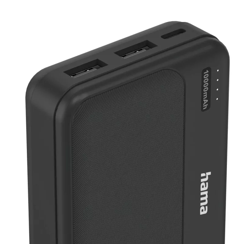 Hama Pocket 10 lithium-polymeer (LiPo) 10000 mAh zwart