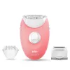Braun Silk-epil 3-277 epilator, wit/roze