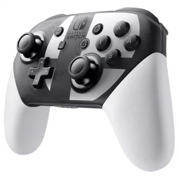 Nintendo Switch Pro controller Super Smash Bros. Ultimate Edition zwart, grijs, wit Bluetooth gamepad analoog / digitaal Nintendo Switch