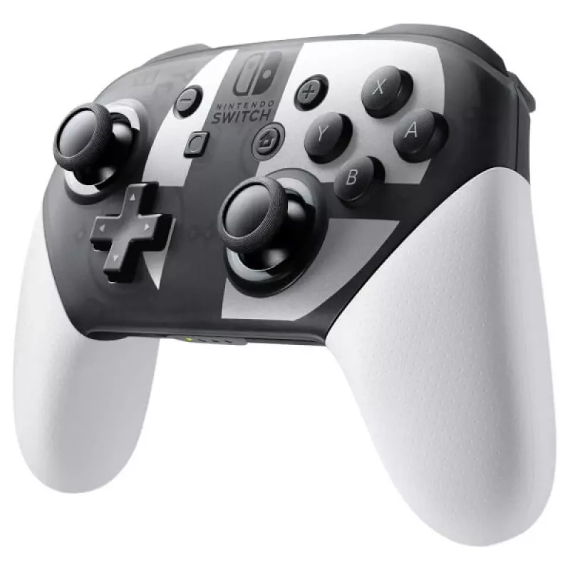 Nintendo Switch Pro controller Super Smash Bros. Ultimate Edition zwart, grijs, wit Bluetooth gamepad analoog / digitaal Nintendo Switch