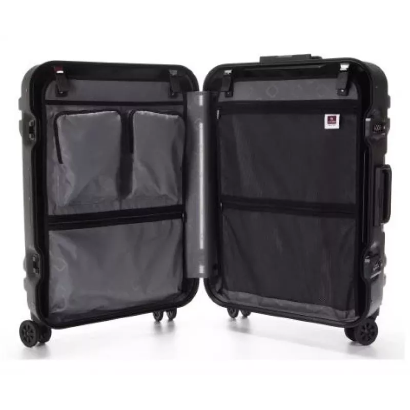 Acer GP.BAG11.009 koffer trolley zwart aluminium, polycarbonaat (PC)
