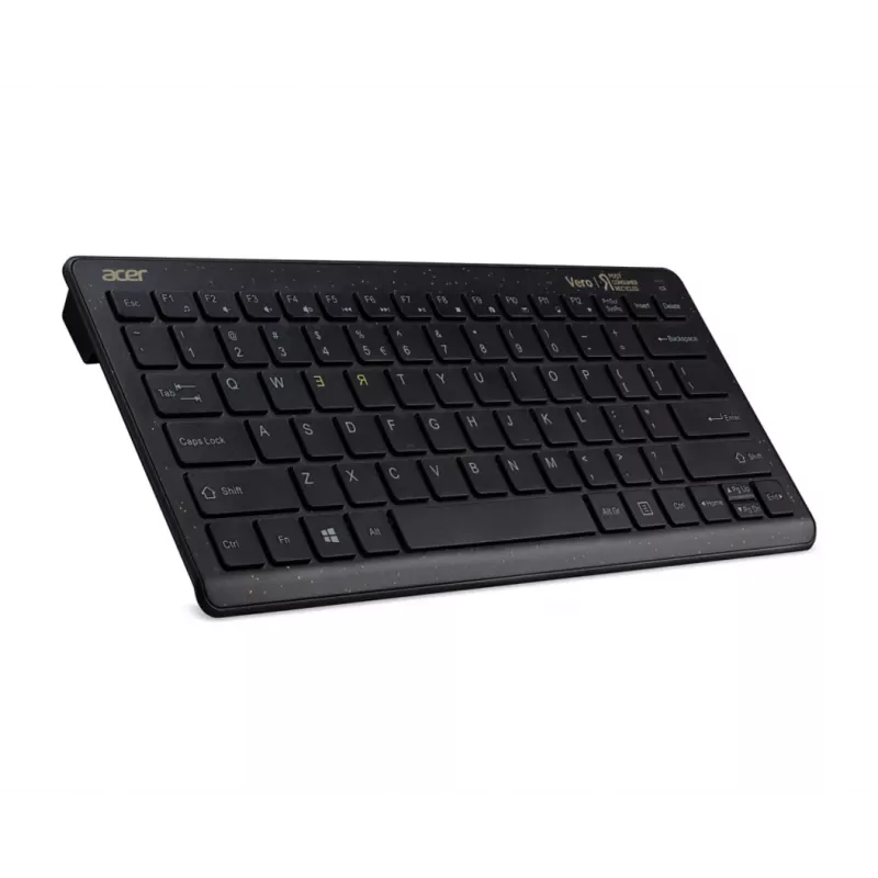 Acer Chrome combo-set, toetsenbord, muis inbegrepen, universeel, RF draadloos, QWERTY, zwart