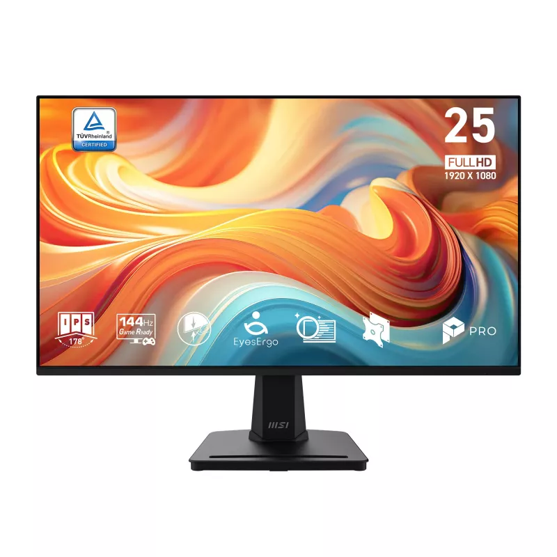 MSI Pro MP251 E14L computermonitor 62,2 cm (24,5″) 1920 x 1080 pixel Full HD zwart