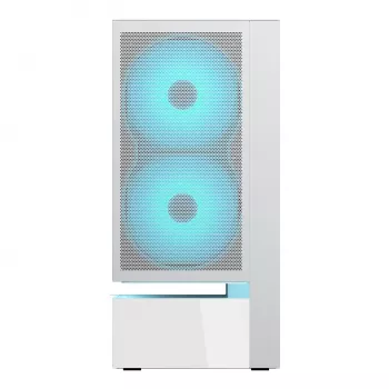 COUGAR Midi Tower behuizing, CFV235 Vision, ARGB, LCD-display, mesh, wit