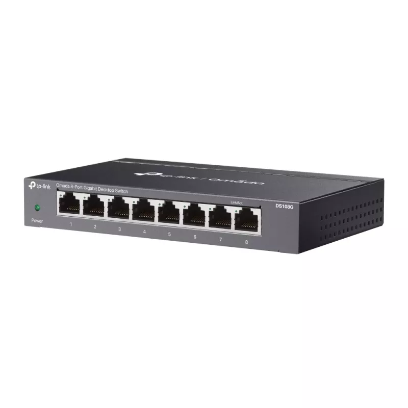 TP-Link Omada DS108G netwerkswitch unmanaged Gigabit Ethernet (10/100/1000) zwart