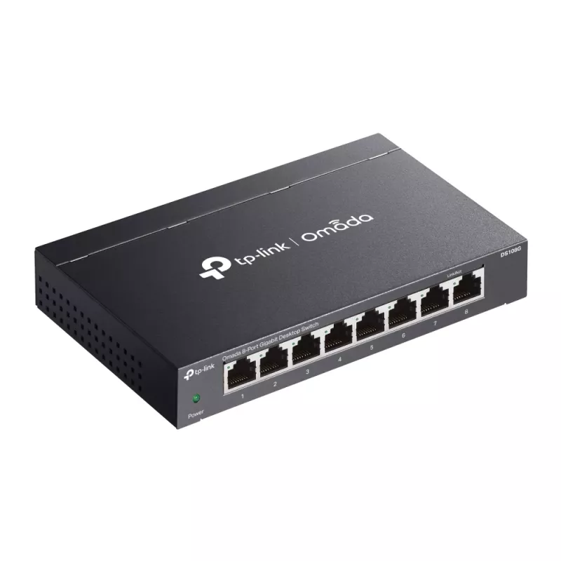 TP-Link Omada DS108G netwerkswitch unmanaged Gigabit Ethernet (10/100/1000) zwart