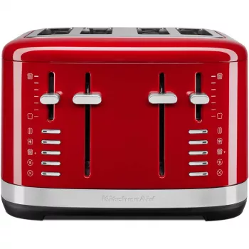 KitchenAid 5KMT4109EER 7 4 sneetjes 1640 W rood, roestvrijstaal