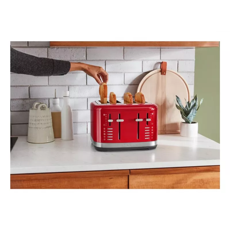 KitchenAid 5KMT4109EER 7 4 sneetjes 1640 W rood, roestvrijstaal
