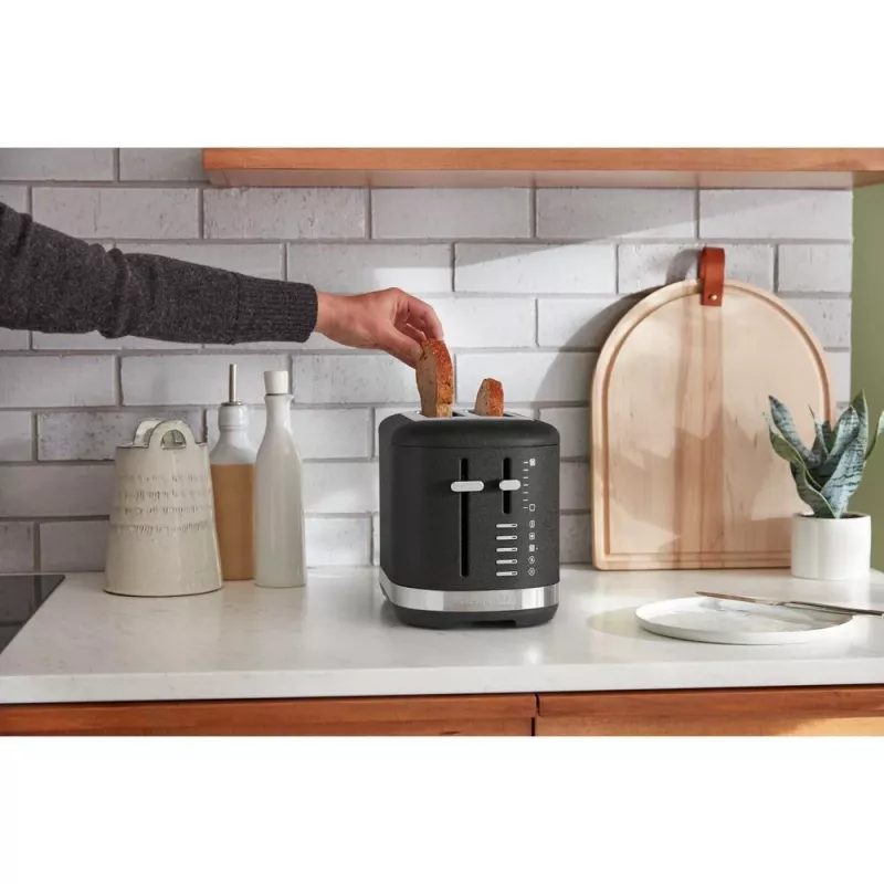 KitchenAid 859711684250 toaster 7 2 sneetjes 980 W zwart, roestvrijstaal