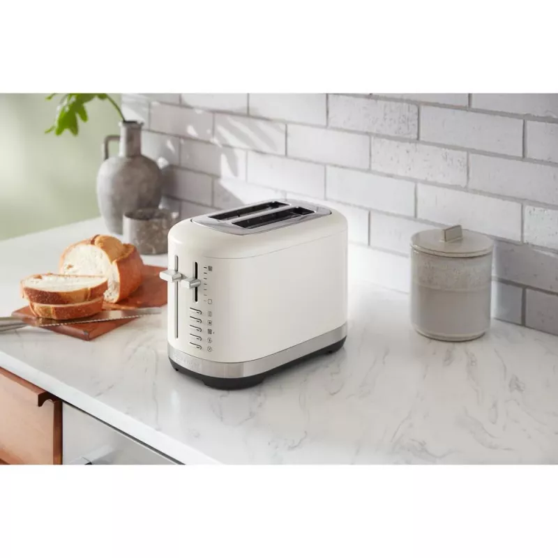 KitchenAid 859711684260 toaster 7 2 sneetjes 980 W zwart, roestvrijstaal, wit