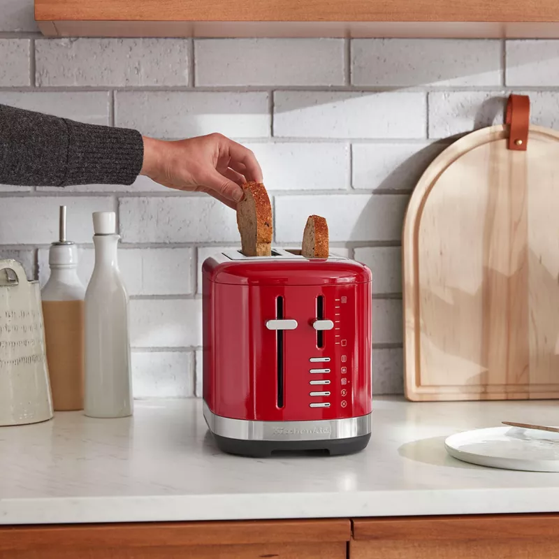 KitchenAid 5KMT2109EER 7 2 sneetjes 980 W zwart, rood, roestvrijstaal