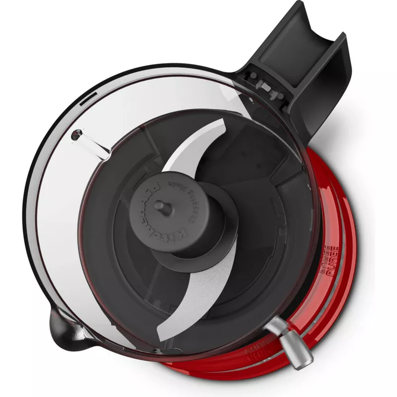 KitchenAid 5KFC3516EER 0,83 L 240 W zwart, rood, roestvrijstaal