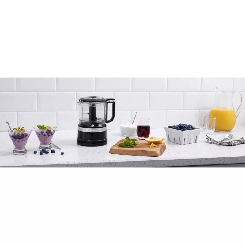 KitchenAid 5KFC3516EOB 0,83 L 240 W zwart, roestvrijstaal