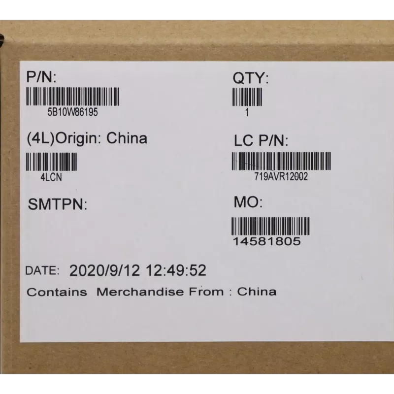 Lenovo 5B10W86195 Laptop-onderdeel batterij