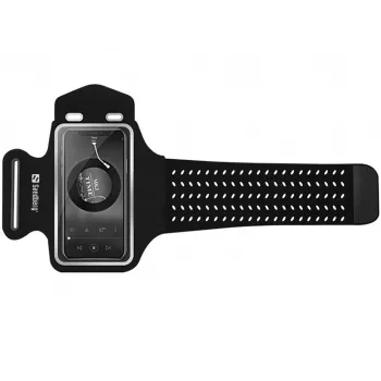 Sandberg Sport armband AIR 4.7'', armbandhoes, elk merk, 11,9 cm (4.7 inch), zwart