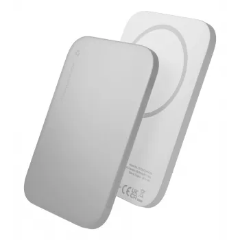 dbramante1928 re-charge - powerbank 3K WL ultra slank Qi1.3 - WHT