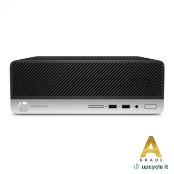 upcycle it HP ProDesk 400 G5 SFF (refurbished) A Intel® Core™ i5 i5-8400T 16 GB DDR4-SDRAM 256 GB SSD Windows 11 Pro pc zwart, zilver