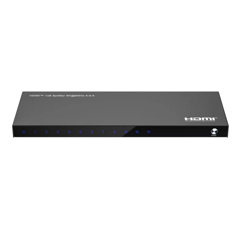 Microconnect MC-HDMISPLITTER0108-4K videosplitter HDMI 8x HDMI