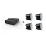 Vivolink Audiopack Subwoofer 6.5 + 4 x Premium 40W Inbouwplafondluidsprekers (beperkte bundelaanbieding) Zwart Bekabeld 110 W